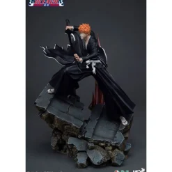 Clearance Estatua 1/6 Ichigo Kurosaki vs Hollow Ichigo 56 cm - Bleach Figuras