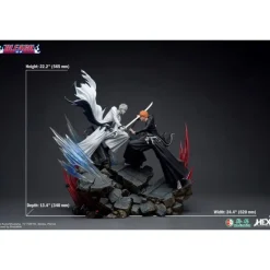 Clearance Estatua 1/6 Ichigo Kurosaki vs Hollow Ichigo 56 cm - Bleach Figuras