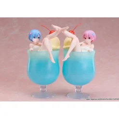 Hot Estatua 1/7 Ram Cream Soda Ver. - Re:Zero 23 cm Figuras