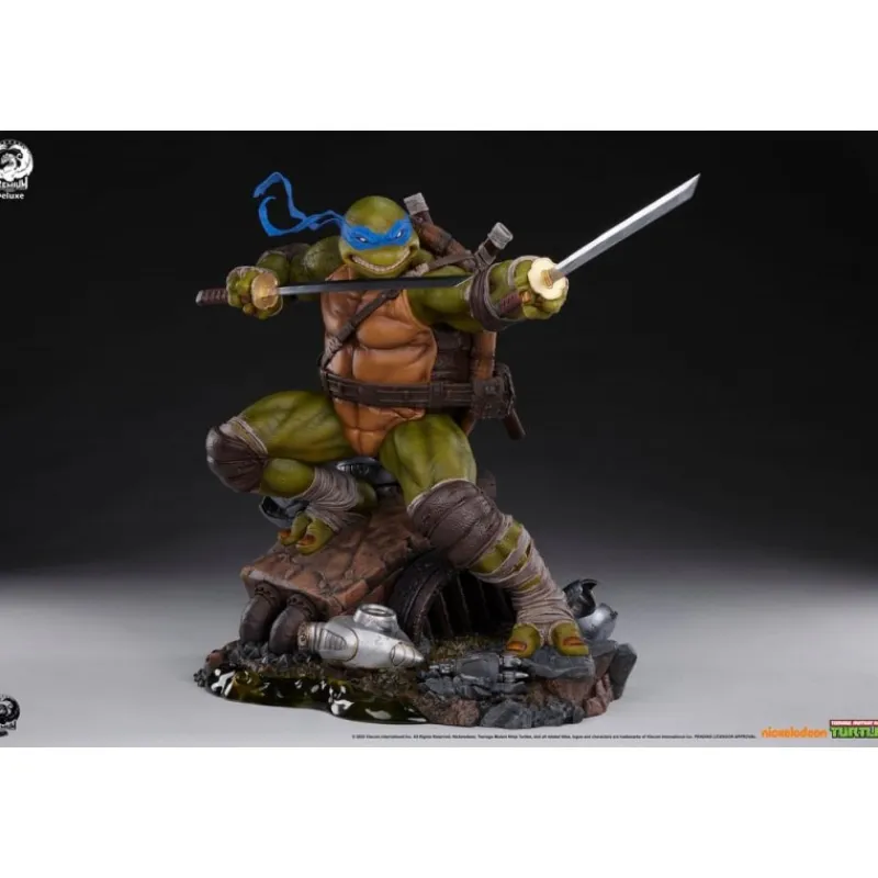 Best Estatua 1/3 Tortugas Ninja Leonardo Deluxe 52 cm Las Tortugas Ninja