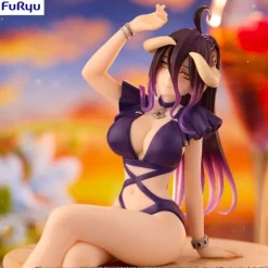 FuRyu Figuras^Estatua Albedo Swimsuit Noodle Stopper 16 cm Overlord
