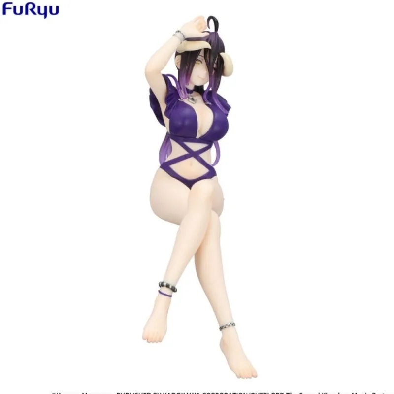 FuRyu Figuras^Estatua Albedo Swimsuit Noodle Stopper 16 cm Overlord