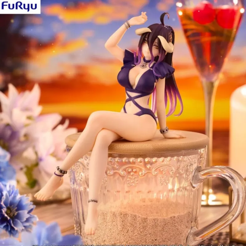 FuRyu Figuras^Estatua Albedo Swimsuit Noodle Stopper 16 cm Overlord