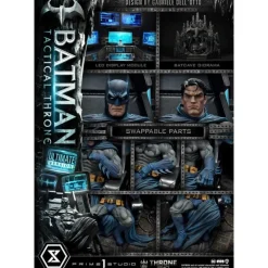 Clearance Estatua Batman Tactical Throne Ultimate Bonus Version 57 cm DC Comics Regalos De Superhéroes Dc|Figuras Dc