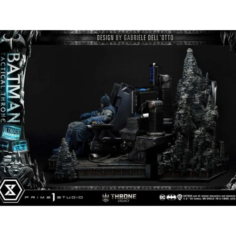 Clearance Estatua Batman Tactical Throne Ultimate Bonus Version 57 cm DC Comics Regalos De Superhéroes Dc|Figuras Dc