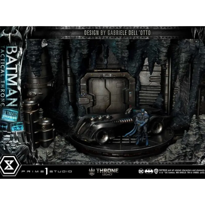 Clearance Estatua Batman Tactical Throne Ultimate Bonus Version 57 cm DC Comics Regalos De Superhéroes Dc|Figuras Dc