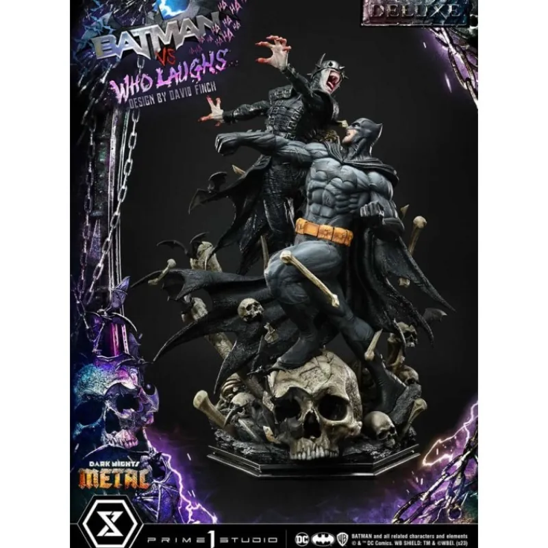 Clearance Estatua Batman VS Batman Who Laughs 67 cm Regalos De Superhéroes Dc|Regalos De Villanos Dc