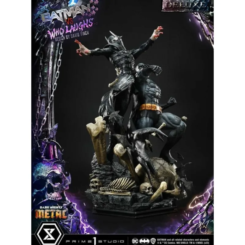 Clearance Estatua Batman VS Batman Who Laughs 67 cm Regalos De Superhéroes Dc|Regalos De Villanos Dc