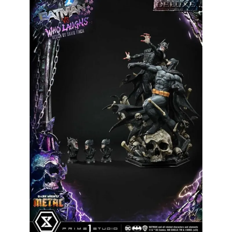 Clearance Estatua Batman VS Batman Who Laughs 67 cm Regalos De Superhéroes Dc|Regalos De Villanos Dc