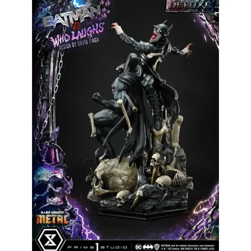 Clearance Estatua Batman VS Batman Who Laughs 67 cm Regalos De Superhéroes Dc|Regalos De Villanos Dc