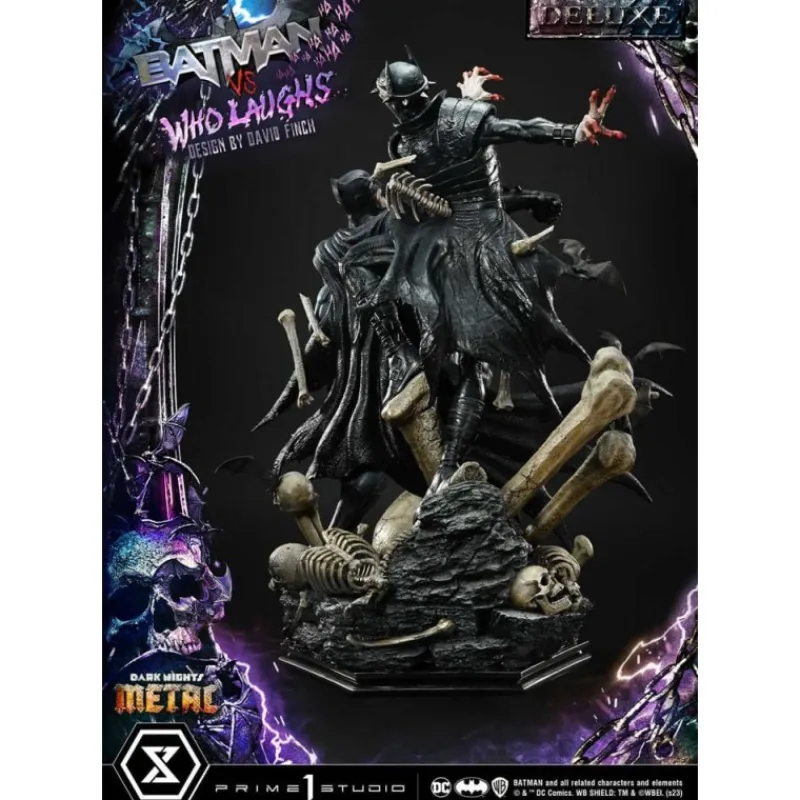 Clearance Estatua Batman VS Batman Who Laughs 67 cm Regalos De Superhéroes Dc|Regalos De Villanos Dc