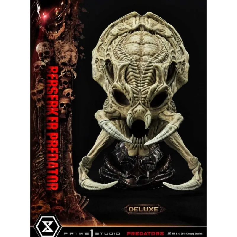 Prime 1 Studio Alien Y Predator^Estatua Berserker Predator Deluxe 100 cm con LED