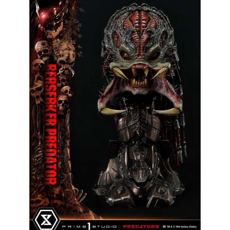 Prime 1 Studio Alien Y Predator^Estatua Berserker Predator Deluxe 100 cm con LED