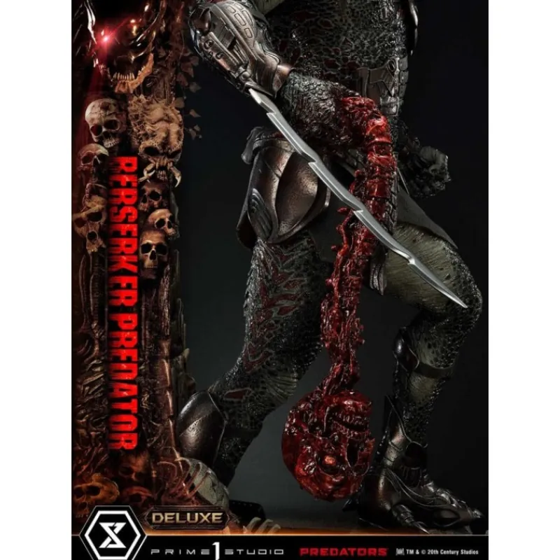 Prime 1 Studio Alien Y Predator^Estatua Berserker Predator Deluxe 100 cm con LED