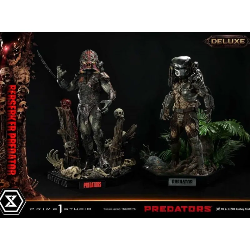 Prime 1 Studio Alien Y Predator^Estatua Berserker Predator Deluxe 100 cm con LED