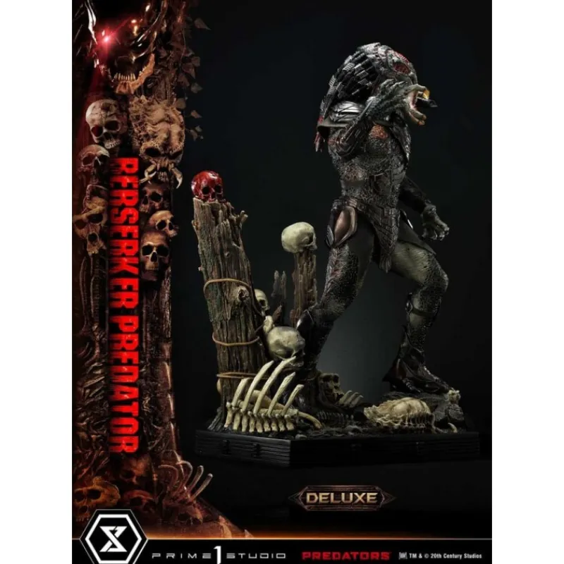 Prime 1 Studio Alien Y Predator^Estatua Berserker Predator Deluxe 100 cm con LED