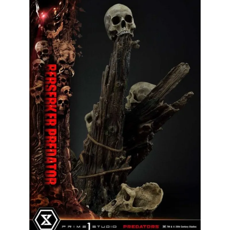 Prime 1 Studio Alien Y Predator^Estatua Berserker Predator Deluxe 100 cm con LED