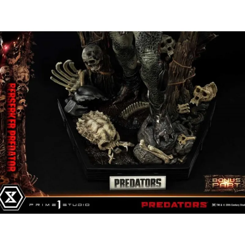 Prime 1 Studio Alien Y Predator^Estatua Berserker Predator Deluxe 100 cm con LED