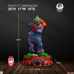 Premium Collectibles Studio Más Regalos De Cine De Terror |Coleccionismo De Miedo Y Terror^Estatua Clowns Asesinos de 64 cm Edición Deluxe
