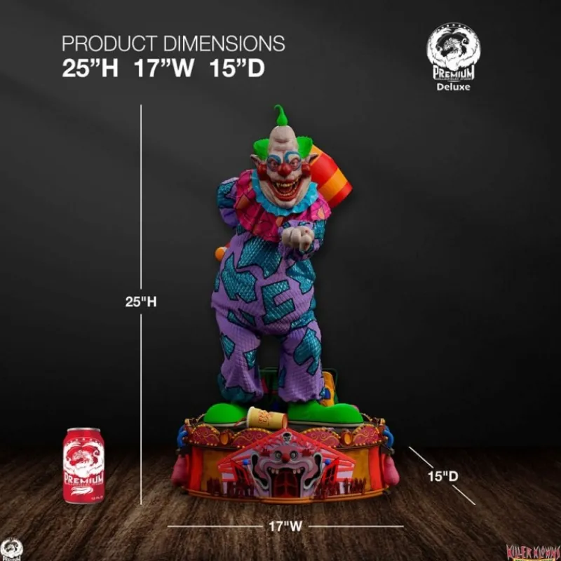 Premium Collectibles Studio Más Regalos De Cine De Terror |Coleccionismo De Miedo Y Terror^Estatua Clowns Asesinos de 64 cm Edición Deluxe