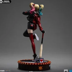 Iron Studios Regalos De Villanos Dc|Figuras Dc^Estatua DC Comics 1/10 Art Scale Harley Quinn 22 cm