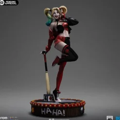 Iron Studios Regalos De Villanos Dc|Figuras Dc^Estatua DC Comics 1/10 Art Scale Harley Quinn 22 cm