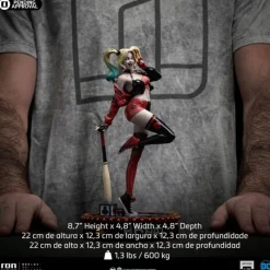 Iron Studios Regalos De Villanos Dc|Figuras Dc^Estatua DC Comics 1/10 Art Scale Harley Quinn 22 cm