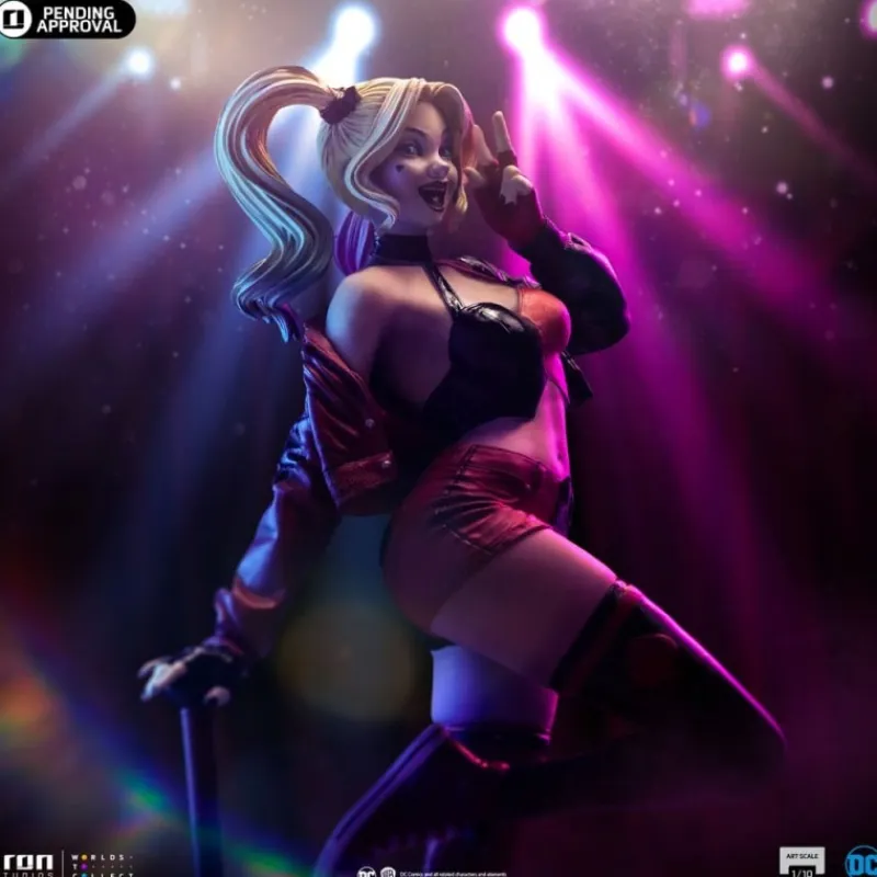 Iron Studios Regalos De Villanos Dc|Figuras Dc^Estatua DC Comics 1/10 Art Scale Harley Quinn 22 cm