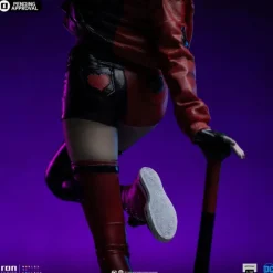 Iron Studios Regalos De Villanos Dc|Figuras Dc^Estatua DC Comics 1/10 Art Scale Harley Quinn 22 cm