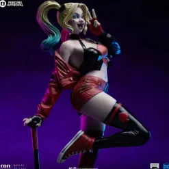 Iron Studios Regalos De Villanos Dc|Figuras Dc^Estatua DC Comics 1/10 Art Scale Harley Quinn 22 cm