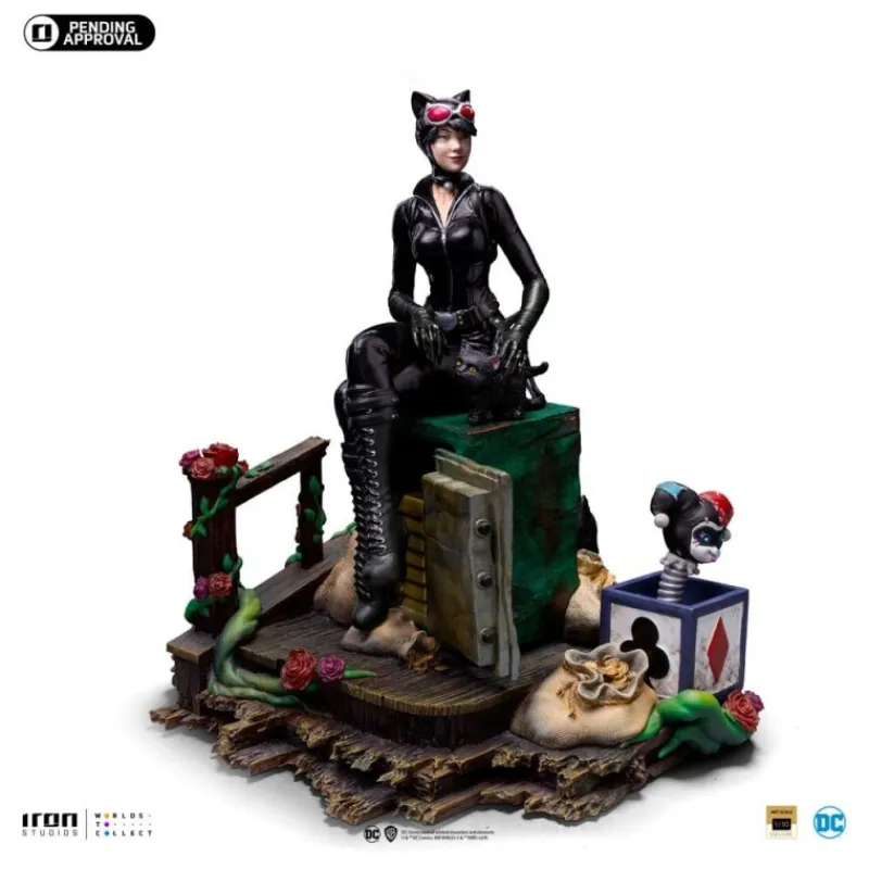 Online Estatua DC Comics 1/10 Catwoman Gotham City Sirens 21 cm Regalos De Superhéroes Dc|Figuras Dc