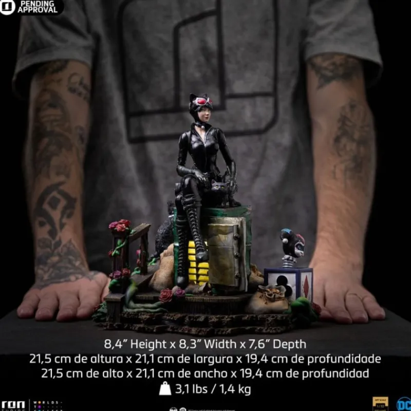Online Estatua DC Comics 1/10 Catwoman Gotham City Sirens 21 cm Regalos De Superhéroes Dc|Figuras Dc
