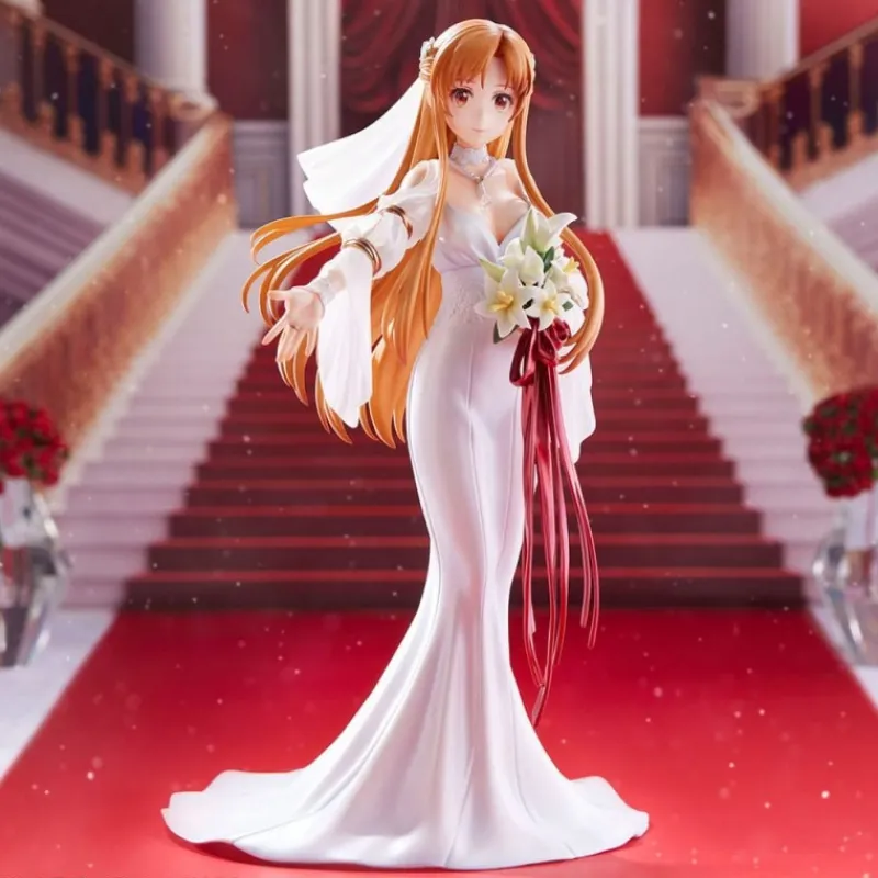 Design COCO Figuras^Estatua de Asuna 1/7 Wedding Ver. de Sword Art Online 25 cm