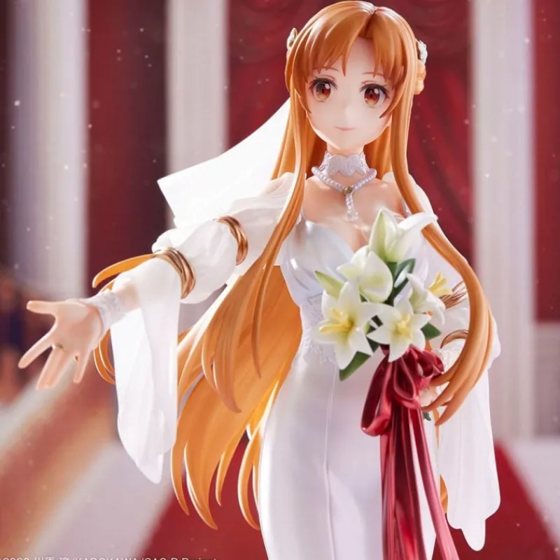 Design COCO Figuras^Estatua de Asuna 1/7 Wedding Ver. de Sword Art Online 25 cm