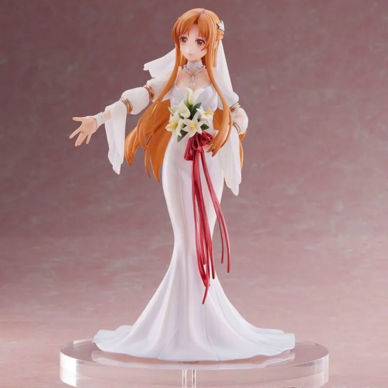 Design COCO Figuras^Estatua de Asuna 1/7 Wedding Ver. de Sword Art Online 25 cm