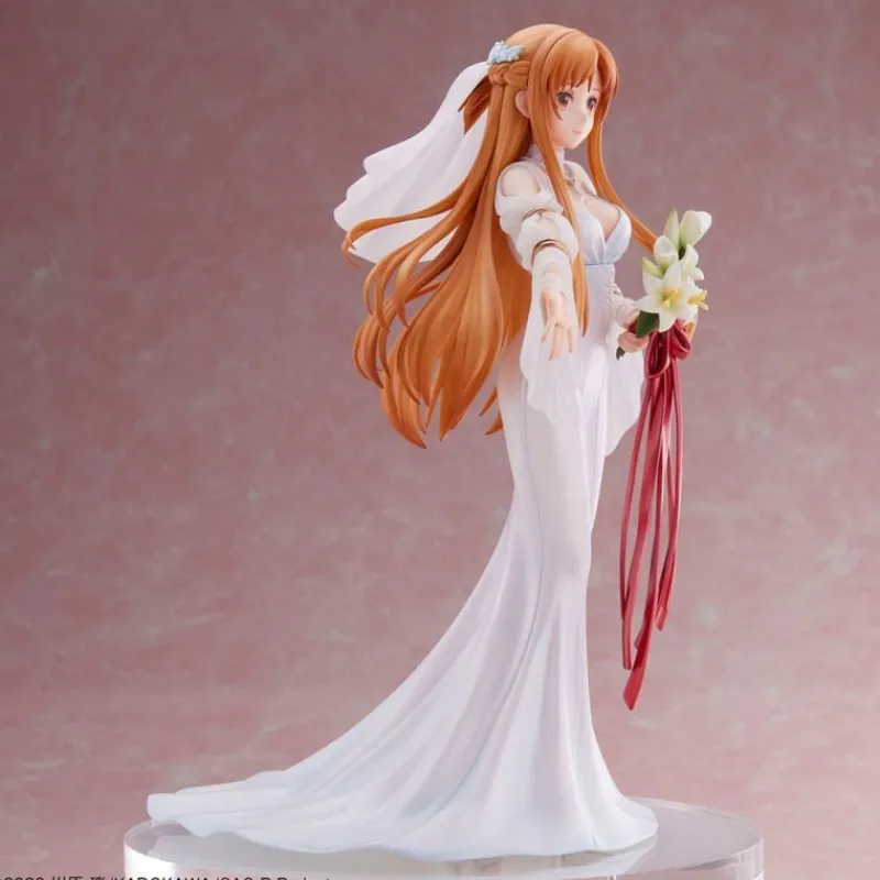 Design COCO Figuras^Estatua de Asuna 1/7 Wedding Ver. de Sword Art Online 25 cm