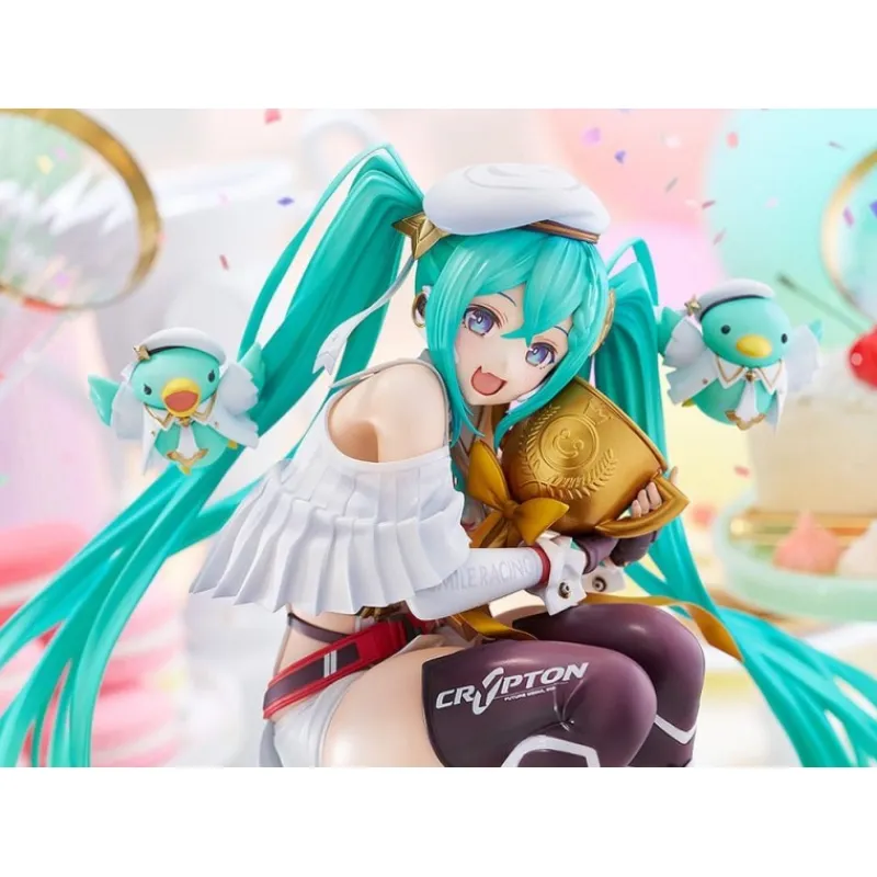 New Estatua de PVC Hatsune Miku Racing 15 Aniversario 26 cm Figuras