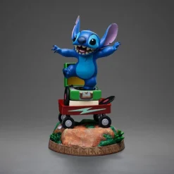 Iron Studios Películas Y Personajes De Disney ·Lilo Y Stitch|Figuras Disney De Colección ^Estatua de Stitch 1/10 Art Scale 17 cm de