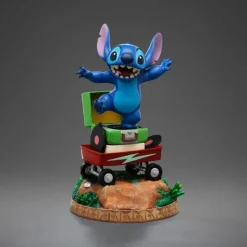 Iron Studios Películas Y Personajes De Disney ·Lilo Y Stitch|Figuras Disney De Colección ^Estatua de Stitch 1/10 Art Scale 17 cm de
