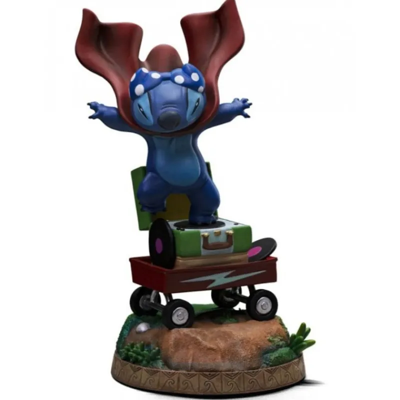 Clearance Estatua de Stitch Laundry a Escala 1/10 de 19 cm Películas Y Personajes De Disney ·Lilo Y Stitch|Figuras Disney De Colección