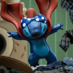 Clearance Estatua de Stitch Laundry a Escala 1/10 de 19 cm Películas Y Personajes De Disney ·Lilo Y Stitch|Figuras Disney De Colección