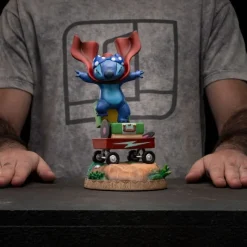 Clearance Estatua de Stitch Laundry a Escala 1/10 de 19 cm Películas Y Personajes De Disney ·Lilo Y Stitch|Figuras Disney De Colección