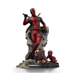 Iron Studios Superhéroes Marvel|Coleccionismo Marvel^Estatua Deadpool 3 Art Scale 1/10 Marvel 21 cm