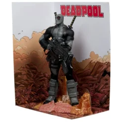 Clearance Estatua Deadpool Grey Suit Chase 1/6 27 cm Superhéroes Marvel|Coleccionismo Marvel