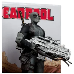 Clearance Estatua Deadpool Grey Suit Chase 1/6 27 cm Superhéroes Marvel|Coleccionismo Marvel