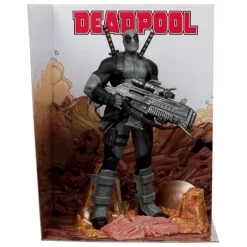 Clearance Estatua Deadpool Grey Suit Chase 1/6 27 cm Superhéroes Marvel|Coleccionismo Marvel