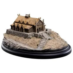 Weta Workshop Figuras El Señor De Los Anillos ^Estatua El Señor de los Anillos The Golden Hall of Edoras 9 cm