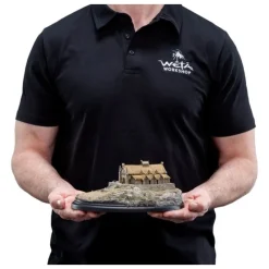 Weta Workshop Figuras El Señor De Los Anillos ^Estatua El Señor de los Anillos The Golden Hall of Edoras 9 cm