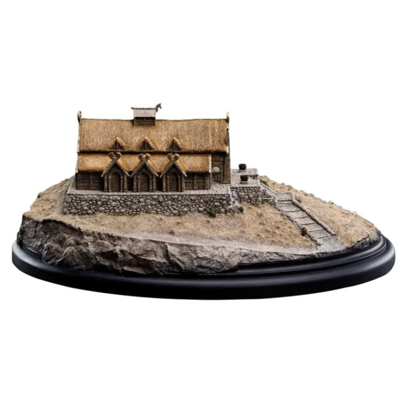 Weta Workshop Figuras El Señor De Los Anillos ^Estatua El Señor de los Anillos The Golden Hall of Edoras 9 cm