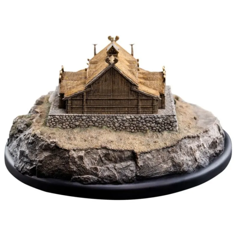 Weta Workshop Figuras El Señor De Los Anillos ^Estatua El Señor de los Anillos The Golden Hall of Edoras 9 cm